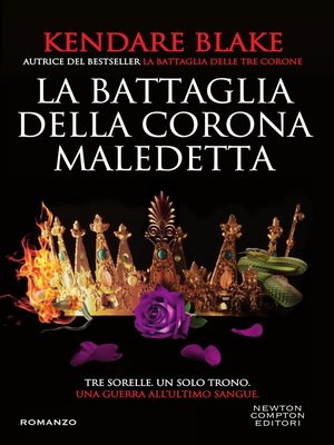 cover image of La battaglia della corona maledetta